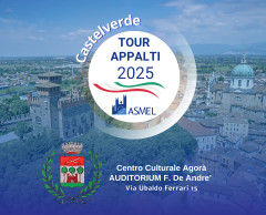 A CASTELVERDE UNA FOLLA DI AMMINISTRATORI E FUNZIONARI PER IL TOUR APPALTI ASMEL. LA SINDACA LOCCI: «INVESTIRE SULLE COMPETENZE PER MIGLIORARE I SERVIZI»