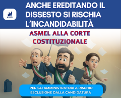 ANCHE EREDITANDO IL DISSESTO SI RISCHIA L’INCANDIDABILITÀ
