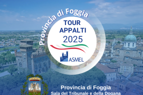 IL TOUR APPALTI ASMEL FA TAPPA A FOGGIA PER RAFFORZARE LA RETE DI COMPETENZE LOCALI