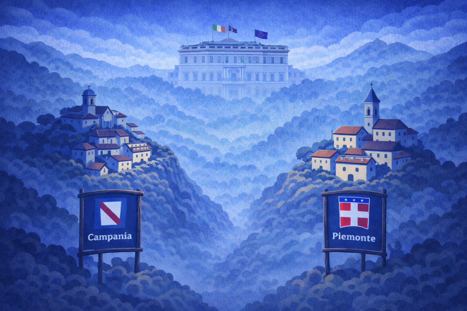 RIFORMA DEI COMUNI MONTANI: CAMPANIA E PIEMONTE UNITI NELLA PROTESTA CONTRO I NUOVI CRITERI ALTIMETRICI